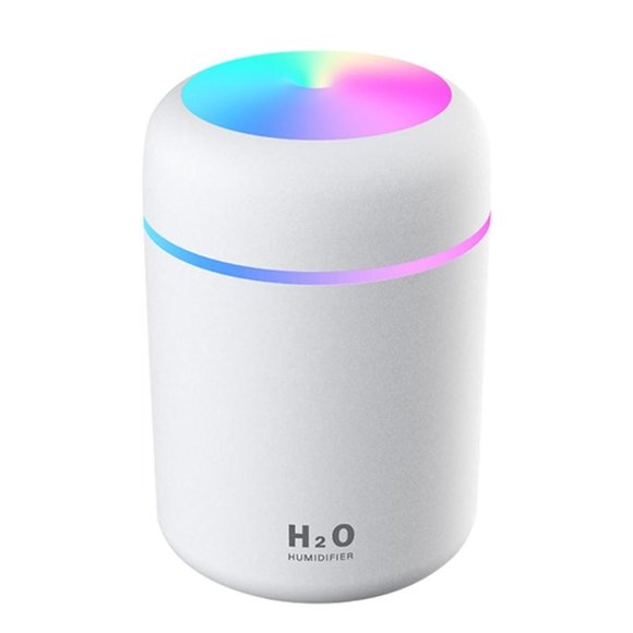 Portable 300ml Humidifier Mini Ultrasonic Air Humidifier - Picture 4 of 8